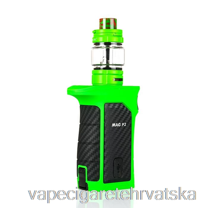 Vape Hrvatska Smok Mag P3 230w & Tfv16 Starter Kit Zeleni / Crni